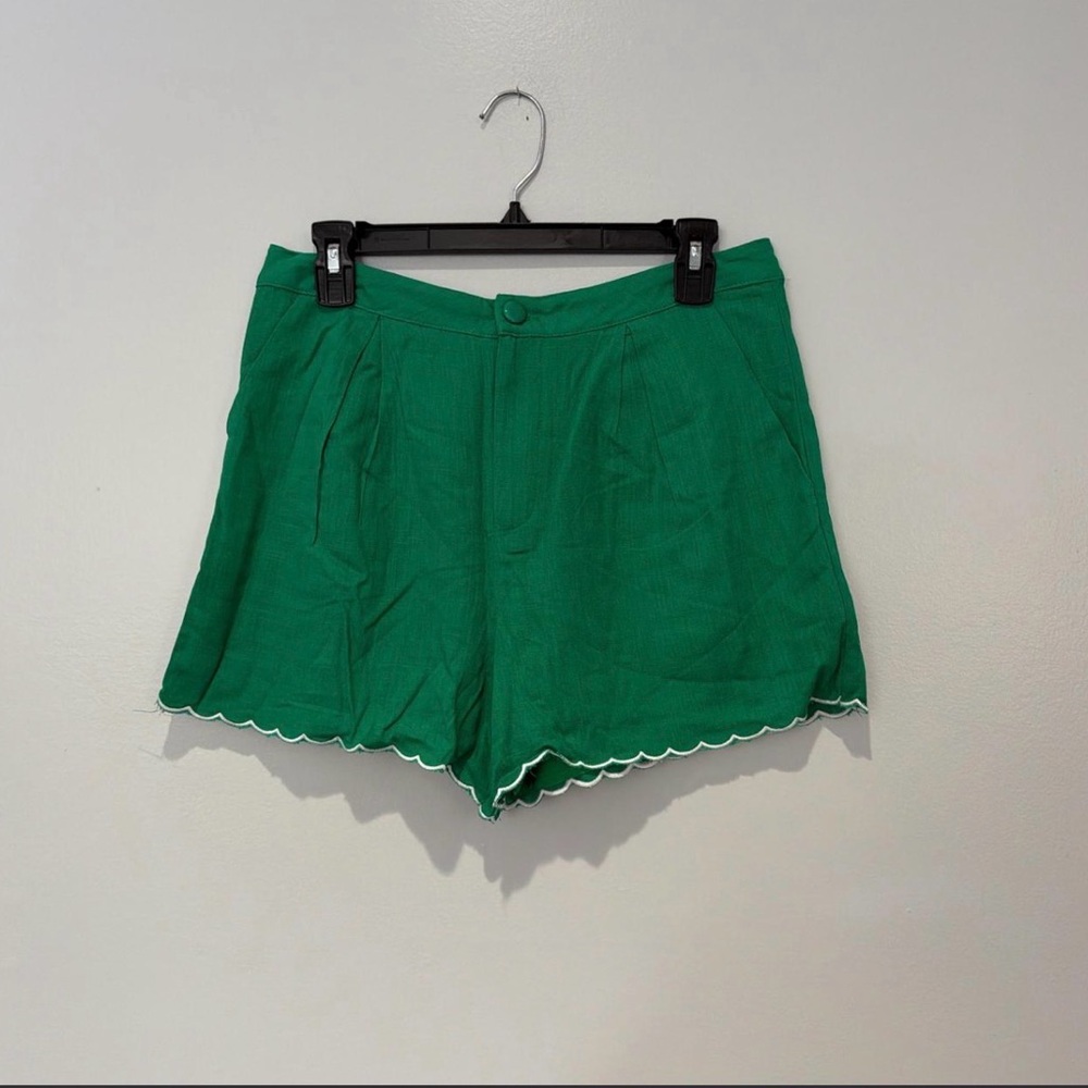 Emerald High Waist Women's Shorts